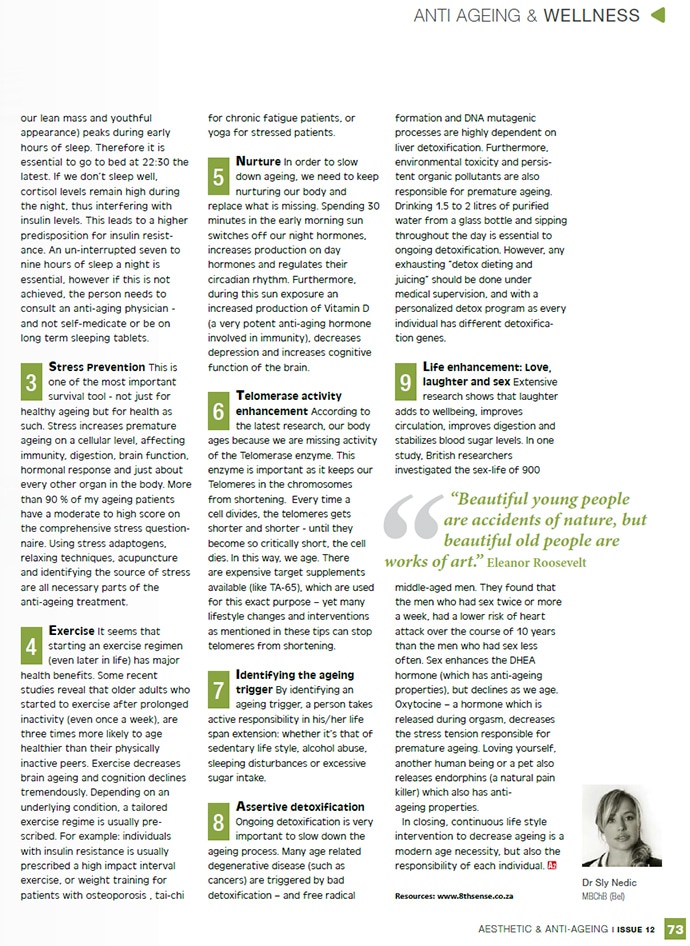 8th Sense -049 forever young nine essential tips 002Forever Young - ESSENTIAL 9 Anti-Aging Tips by Dr. NedicLatest News