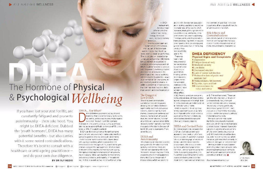 8th Sense -A2Issue13 P74 75The Hormone of physical wellbeing - Dr. NedicLatest News