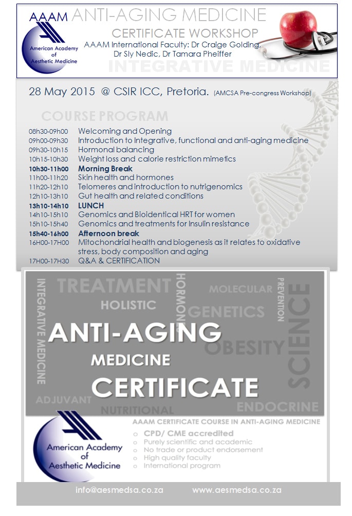 8th Sense -AAAM Lecture 2015American Academy of Aesthetic MedicineLectures & Congresses